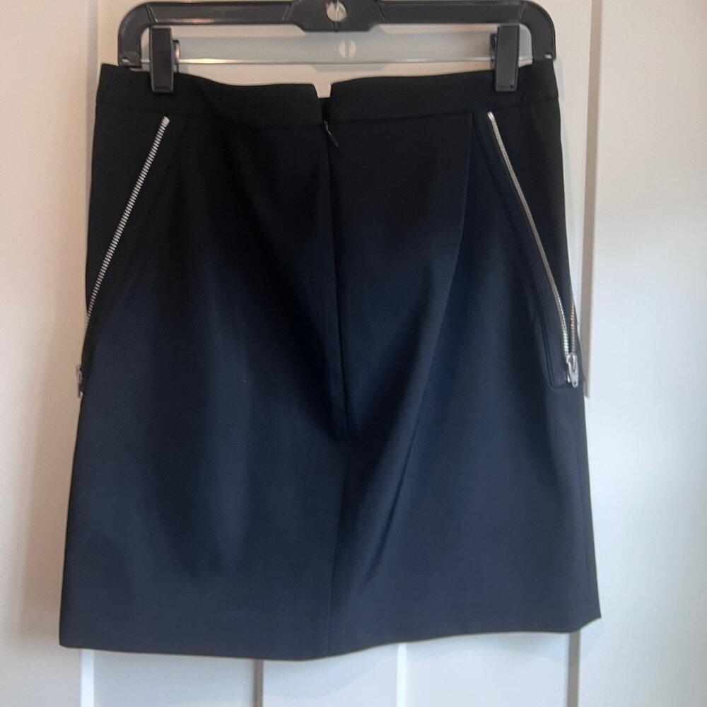 Alexander Wang Black Skirt with zipper detail